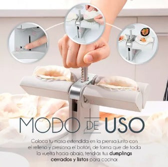 Molde para hacer empanadillas dumplings